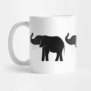 3 Elephants Mug